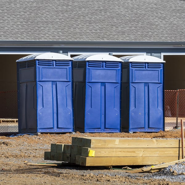 are there any restrictions on what items can be disposed of in the portable restrooms in Vineyard Utah